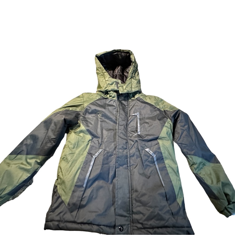 🌹Beverly Hills Polo Club winter jacket kids large 14/16 Hunter green and …